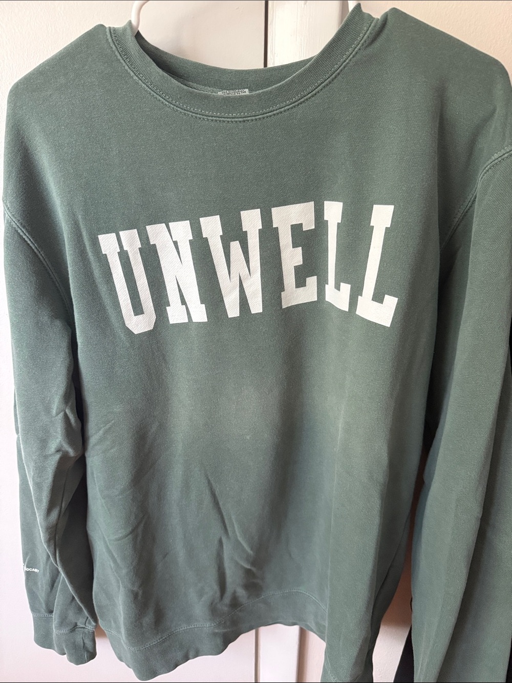 Unwell Women’s Crewneck Sweatshirt in Green